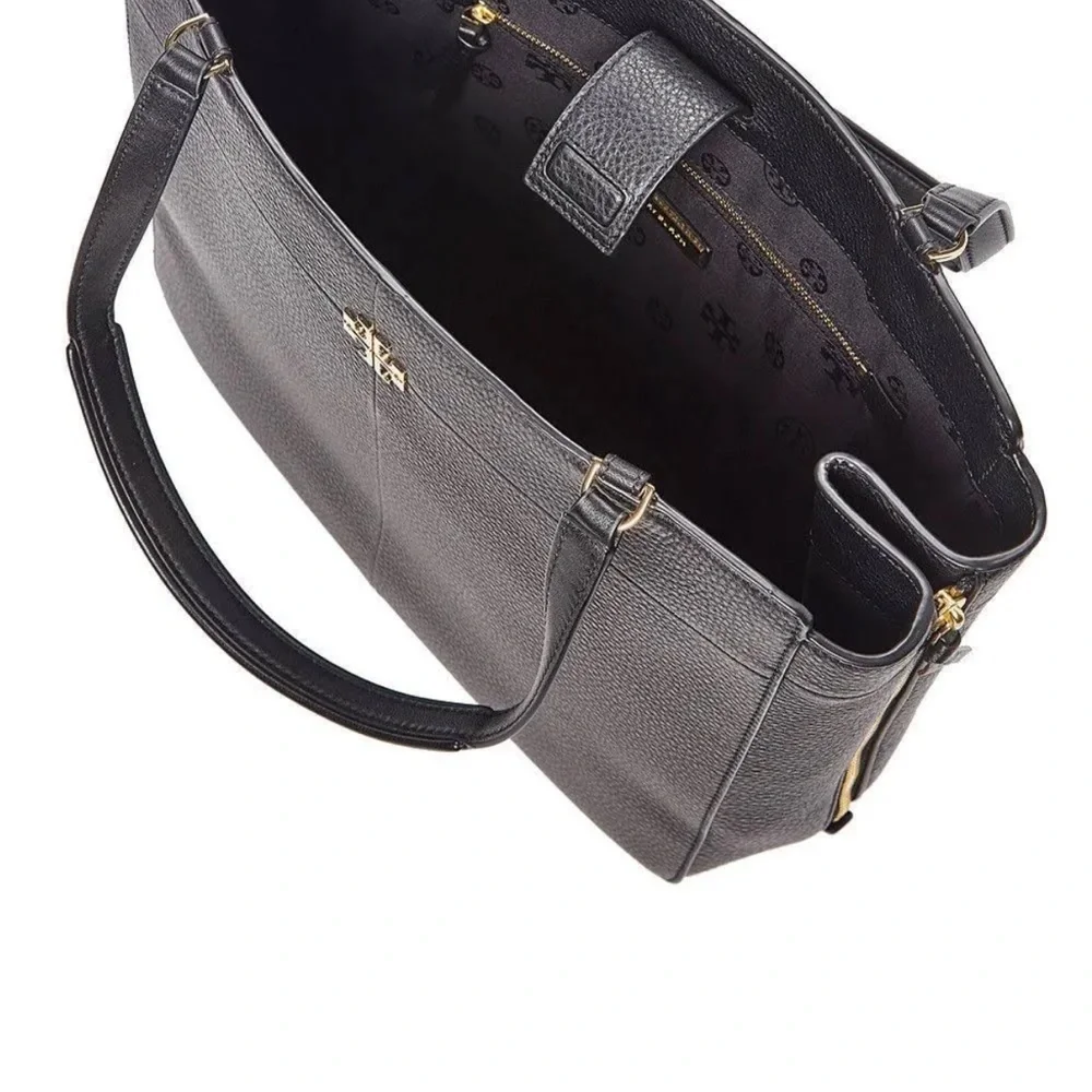 Tory Burch Black Tote with Tassel